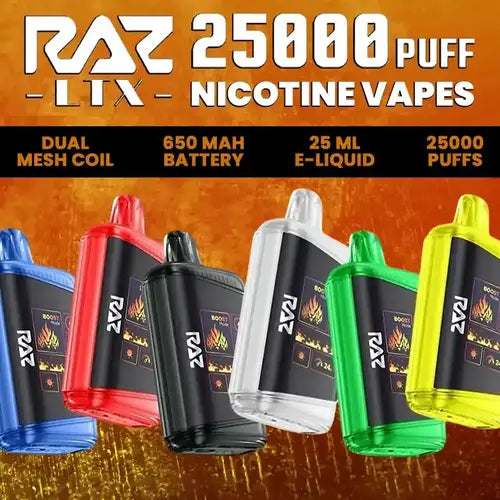 RAZ LTX 25K Disposable 50MG 16mL