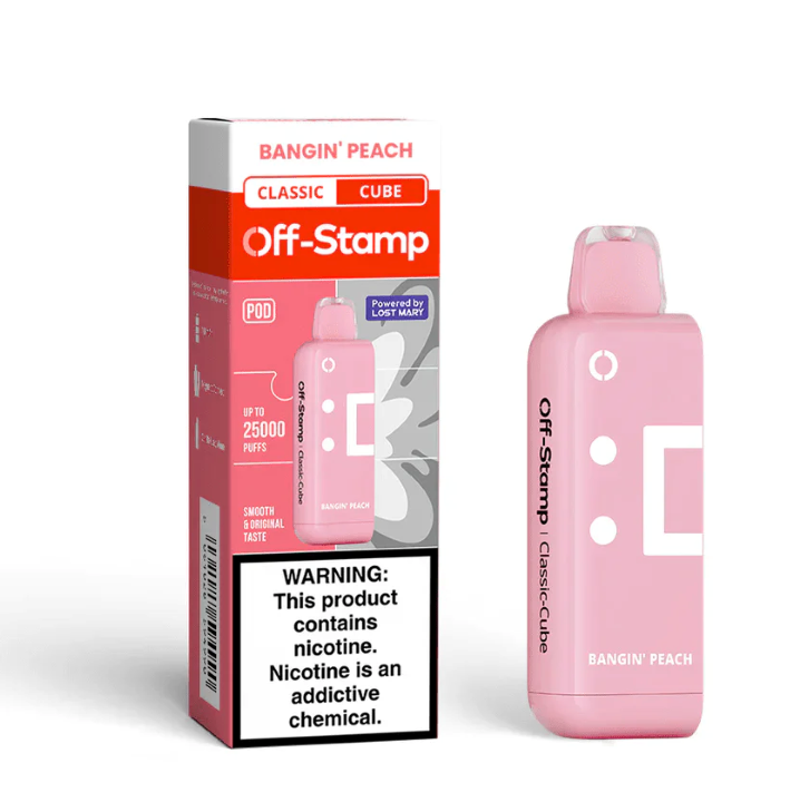 Lost Mary Off-Stamp X-Cube 25k Puffs 50mg 18mL Replacement Pod Disposables