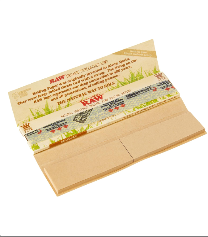 Raw Connoisseur King Size Slim Rolling Papers+Tips