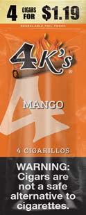4 Kings Cigarillos 4/$1.29
