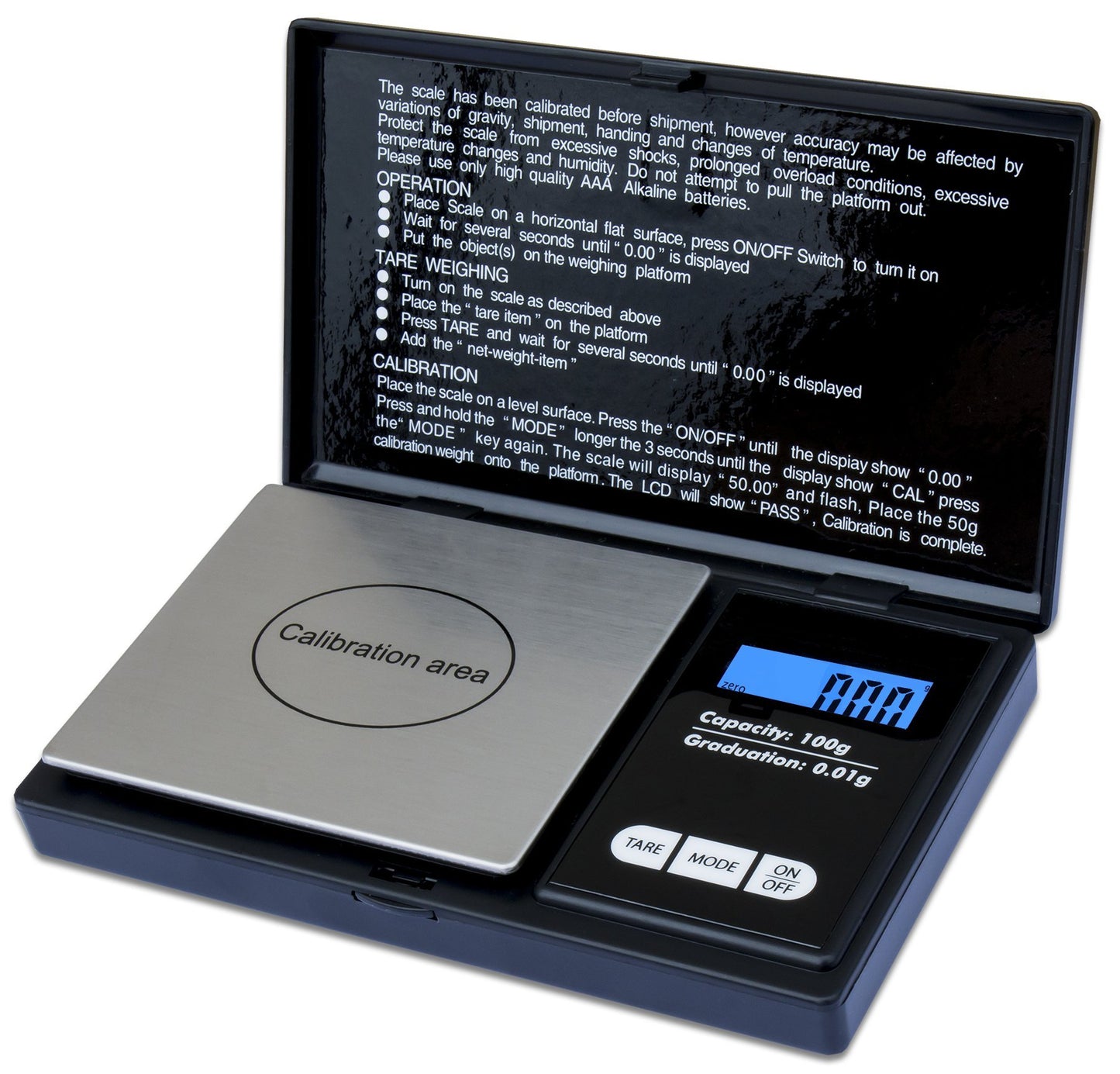 WeighMax Digital Pocket Scale [W-3805-100] (100g x 0.01g)