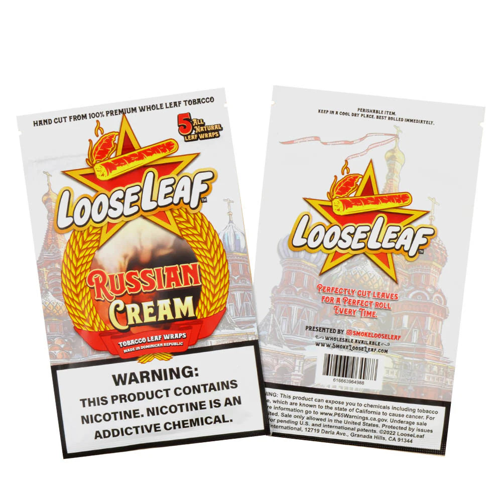 Loose Leaf Wraps Pack of 5