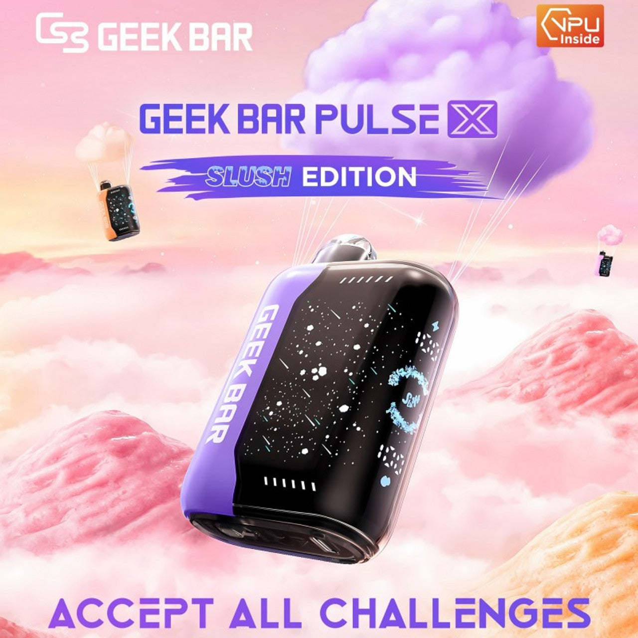 Geek Bar Pulse X 25k Puffs 50mg 18mL Disposables
