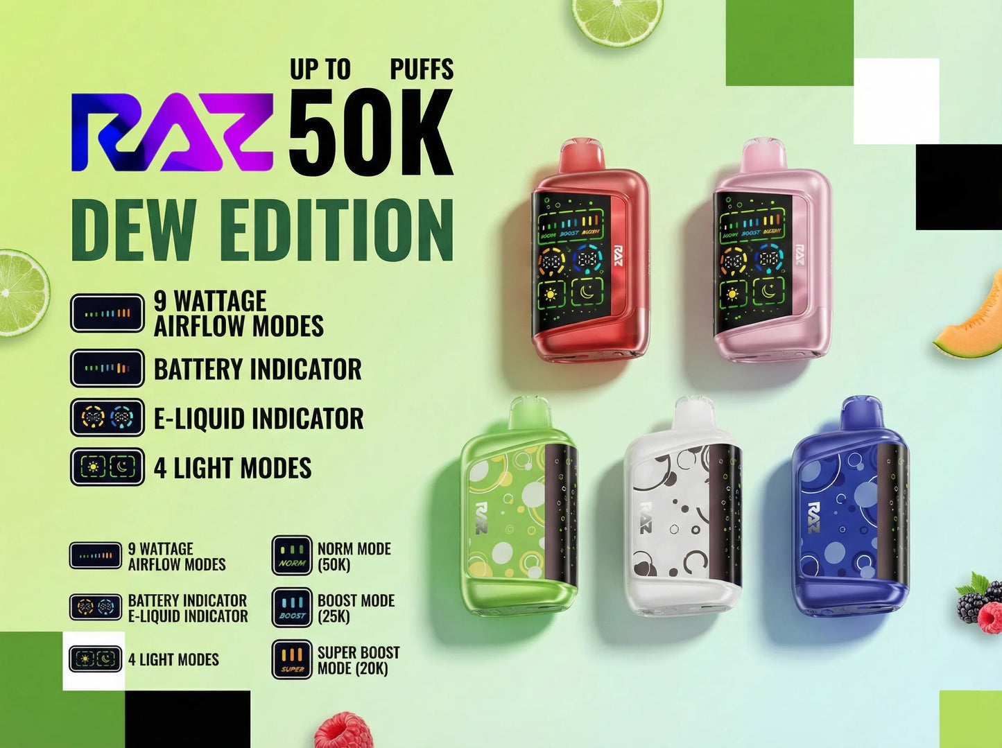 RAZ LTX 25K Disposable 50MG 16mL