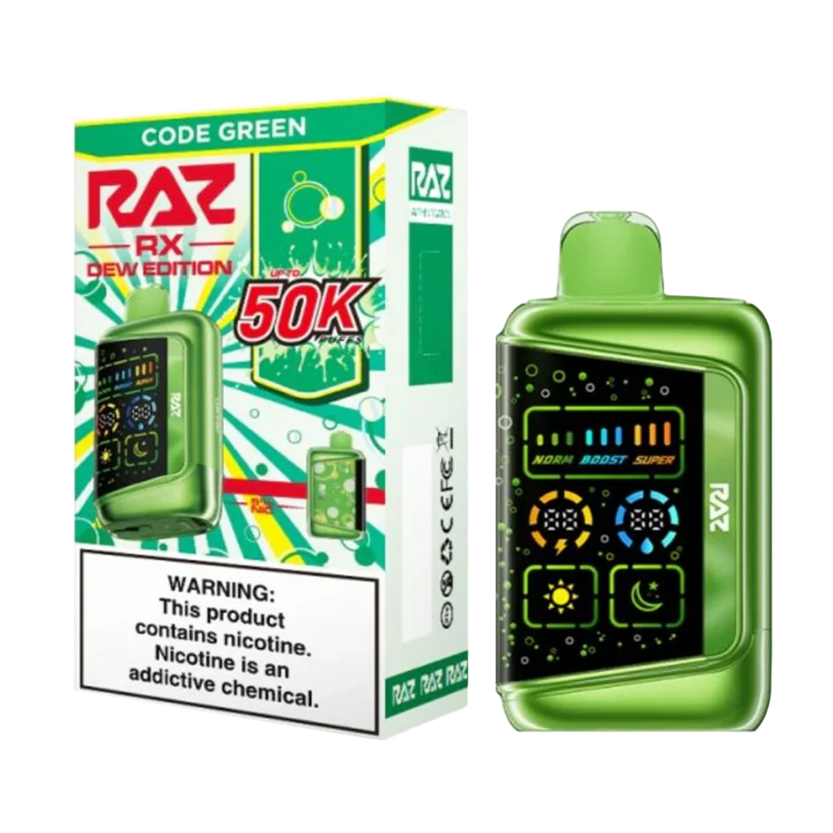 RAZ LTX 25K Disposable 50MG 16mL