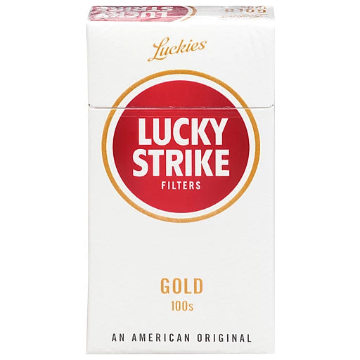 Lucky Strike Gold 100 Filters