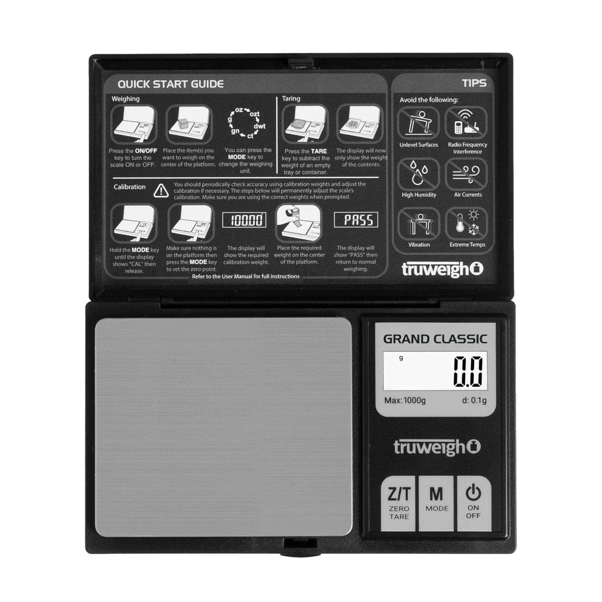 Truweigh Grand Classic Digital Mini Scale *1000g x 0.1g*