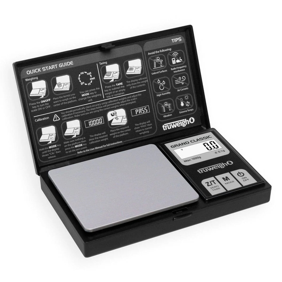 Truweigh Grand Classic Digital Mini Scale *1000g x 0.1g*
